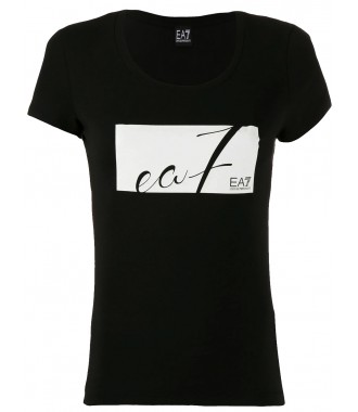 EMPORIO ARMANI EA7 dámské tričko t-shirt BLACK