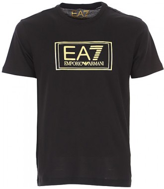 EMPORIO ARMANI EA7 luxusní pánské tričko t-shirt GOLD