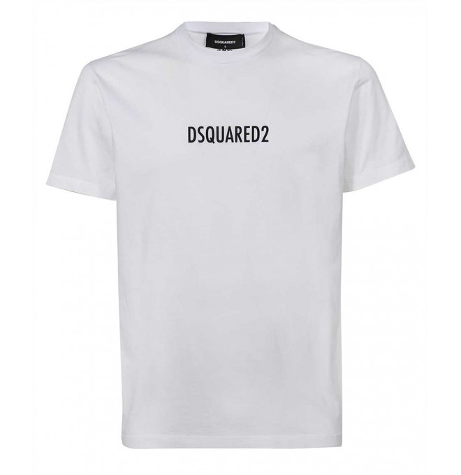 DSQUARED2 pánské tričkoT-shirt ITALY BIANCO