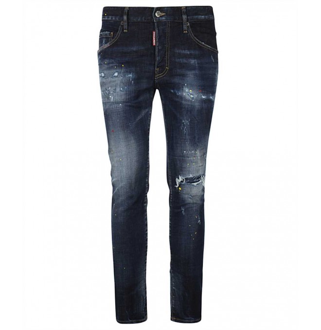 DSQUARED2 włoskie jeansy spodnie Skater Jean